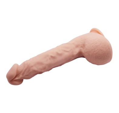 Elastyczne realistyczne dildo 24 cm żylaste skóra